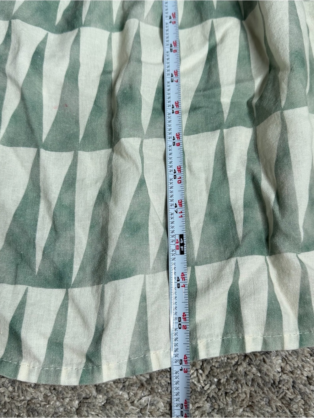 MARINE LAYER Selene Smocked Maxi Dress medium green pockets linen vacation trip - Picture 9 of 11